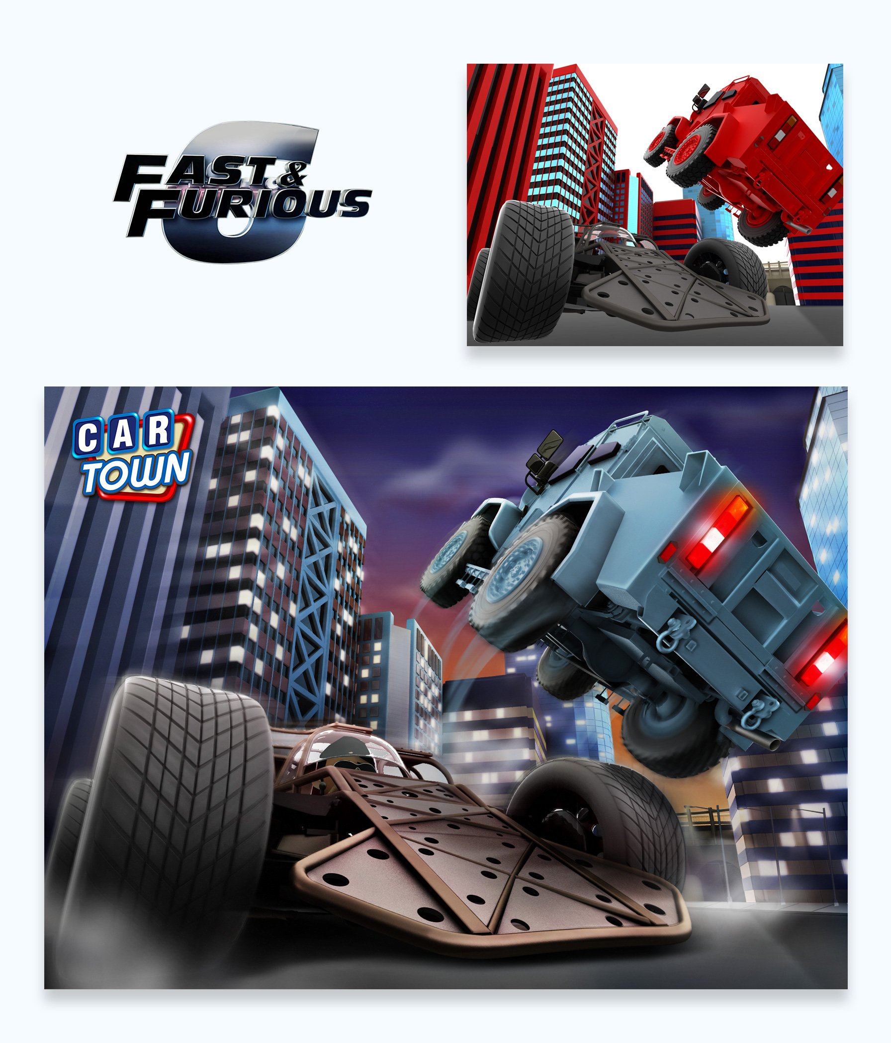 Fast & Furious 6 Marketing Keyart