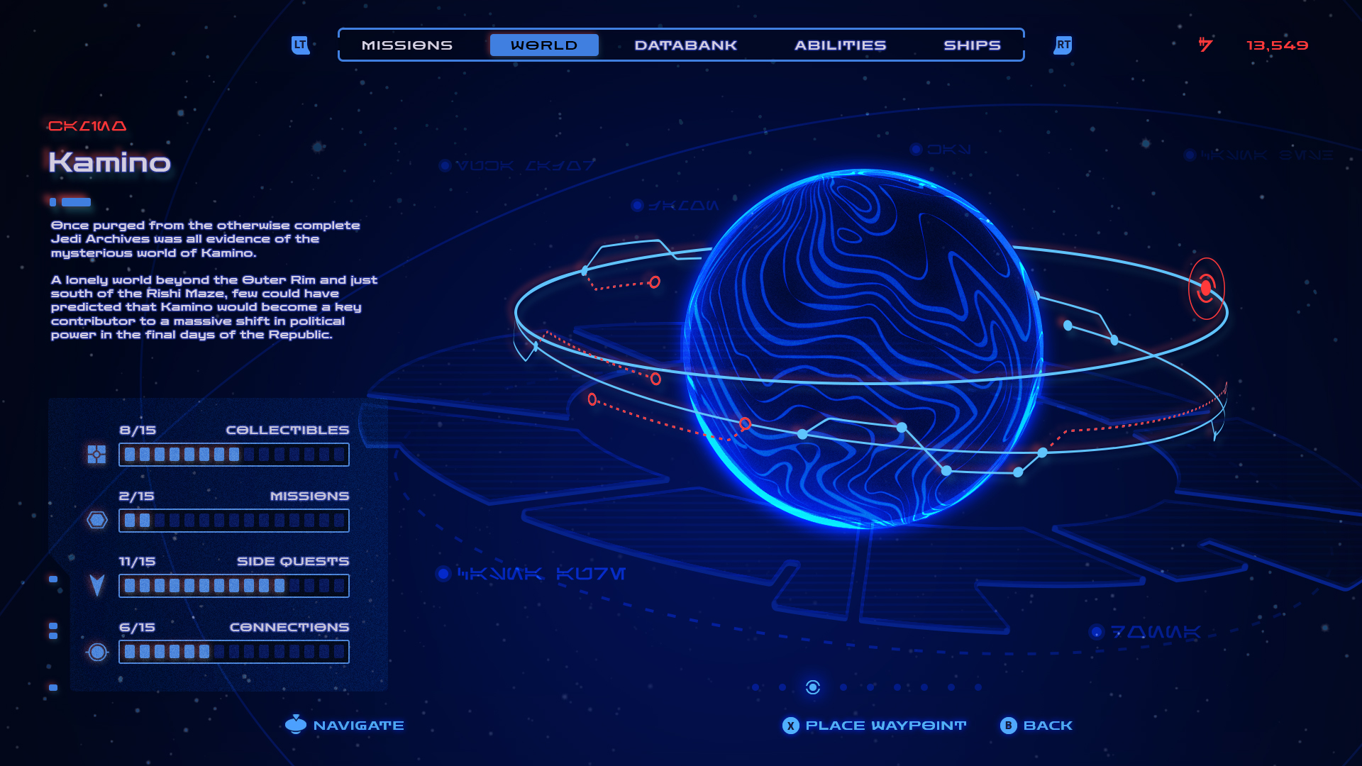 Star Wars Map Selection